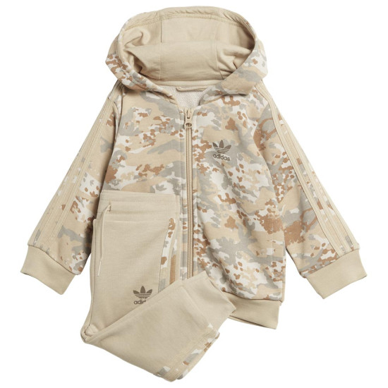 Adidas Βρεφικές φόρμες σετ Hoodie Full-Zip Set